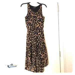 Cheetah print dress
